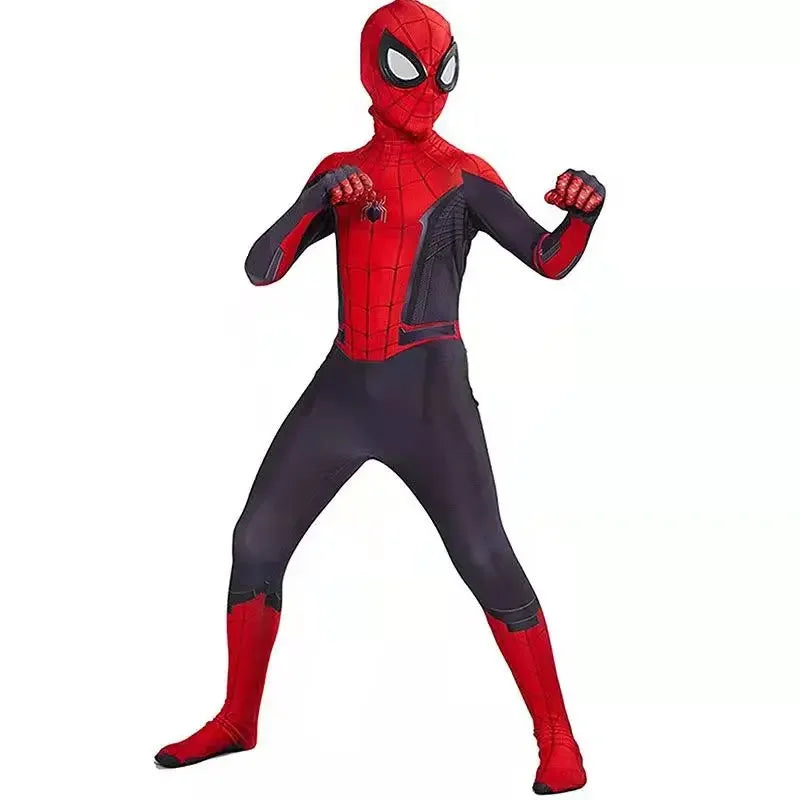Adult Spider-Man Cosplay Costume - Jumpsuit 3D Style Spandex Superhero Zentai Suit Halloween Party