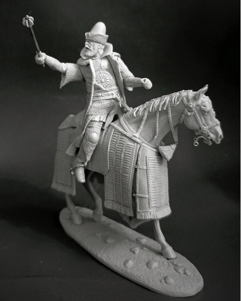 1/32 Scale 54mm DieCast Resin Figure Model Kit Russian Military Commander (3 Heads) Miniature Toys Unassembled Unpainted Diorama - R Supply Store