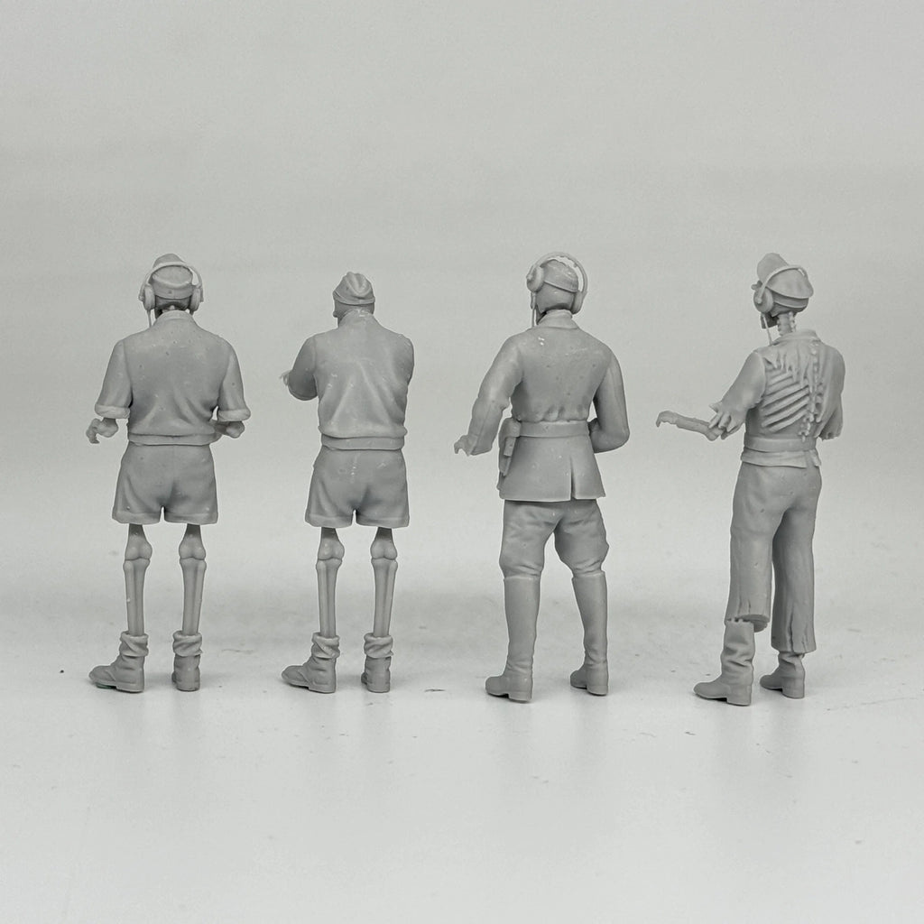 1/16 & 1/35 Scale "Imagine The Crew" | German Army Skeleton Tank Figures