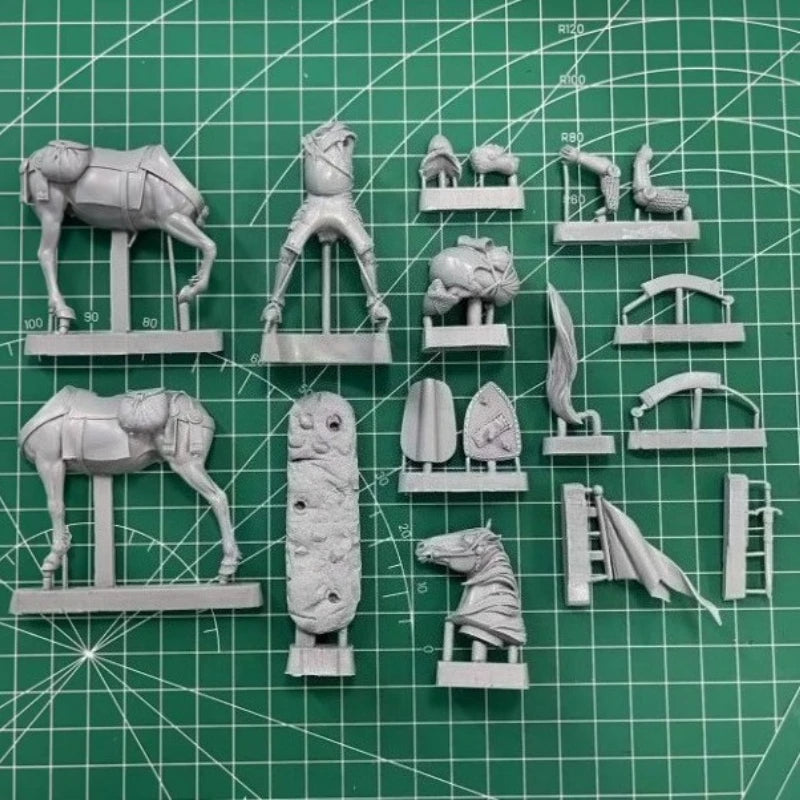 1/32 Scale 54mm Die-Cast Resin Figure Model Kit Polish Knight Hobby Miniature Toys Unassembled Unpainted DIY Diorama - R Supply Store