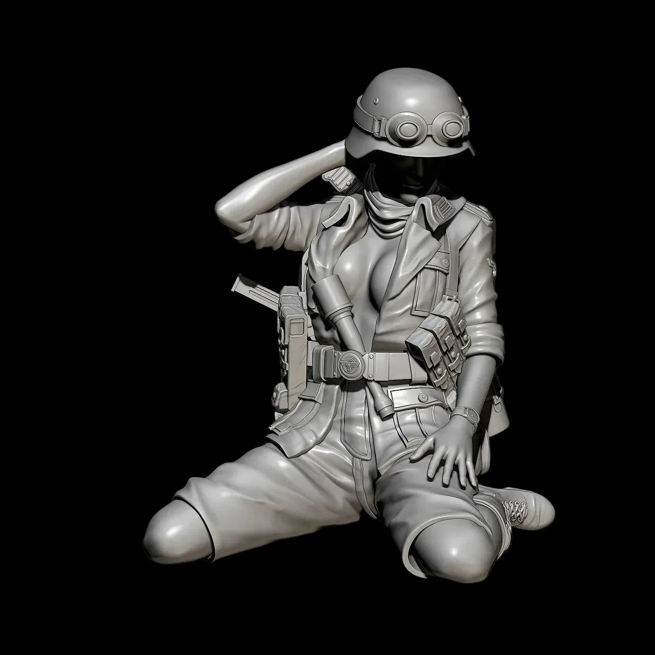 1/35 Scale Women in World War II: Panzerkampfwagen IV Crew | Resin Model Collection