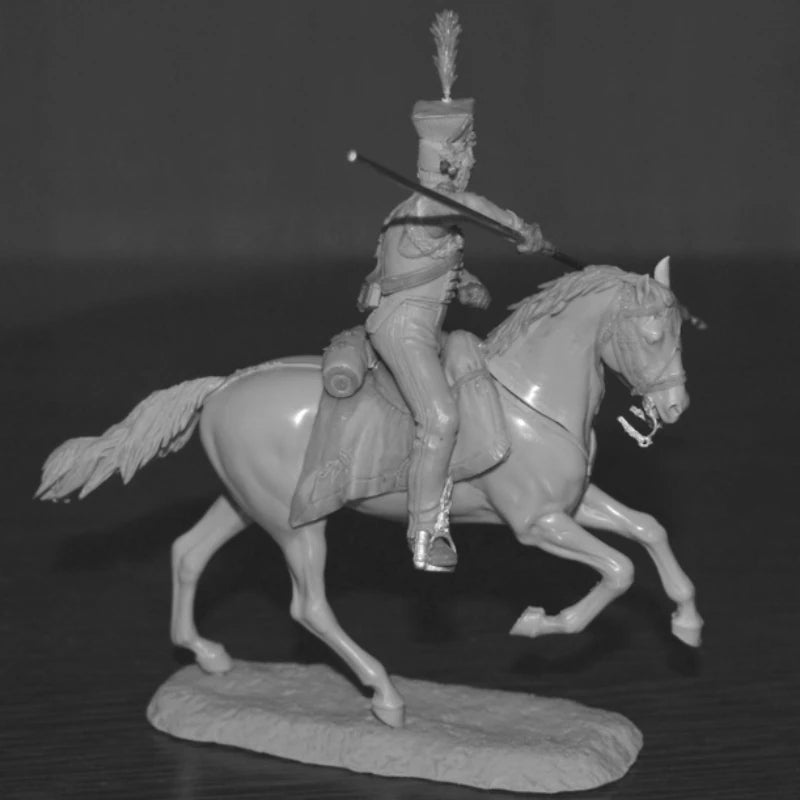 1/32 - 54mm Guards Lance Cavalry Die-Cast Resin Kit | Napoleonic War - R Supply Store