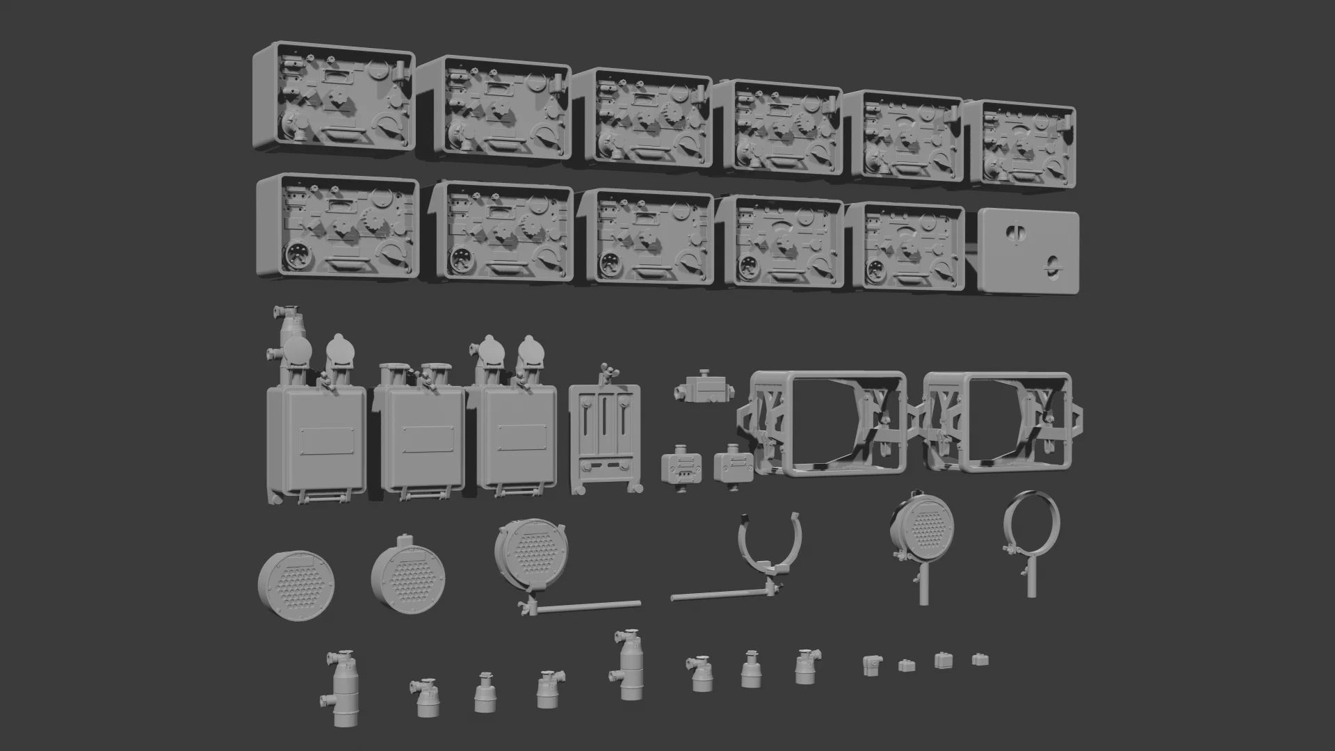 1/35 German Radio Equipment & Soldier Resin Kit | WW2 Communications
