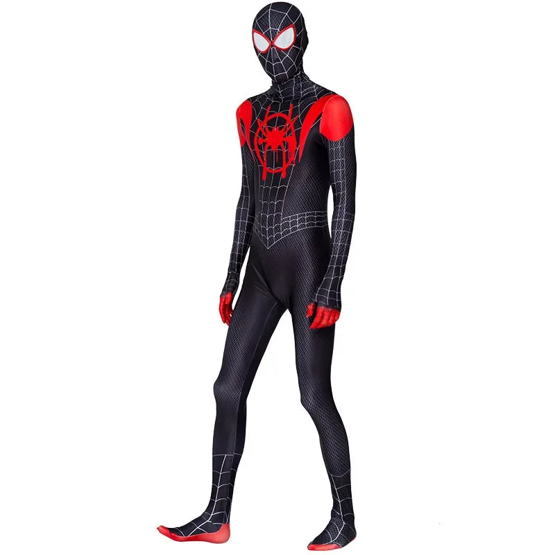 Adult Spider-Man Cosplay Costume - Jumpsuit 3D Style Spandex Superhero Zentai Suit Halloween Party
