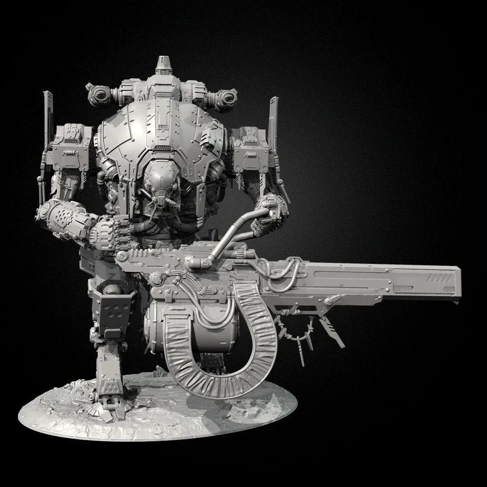 Sci-Fi Heavy Mech Resin Model Kit | Giant Robot Figure (GK) 65mm, 85mm & 105mm