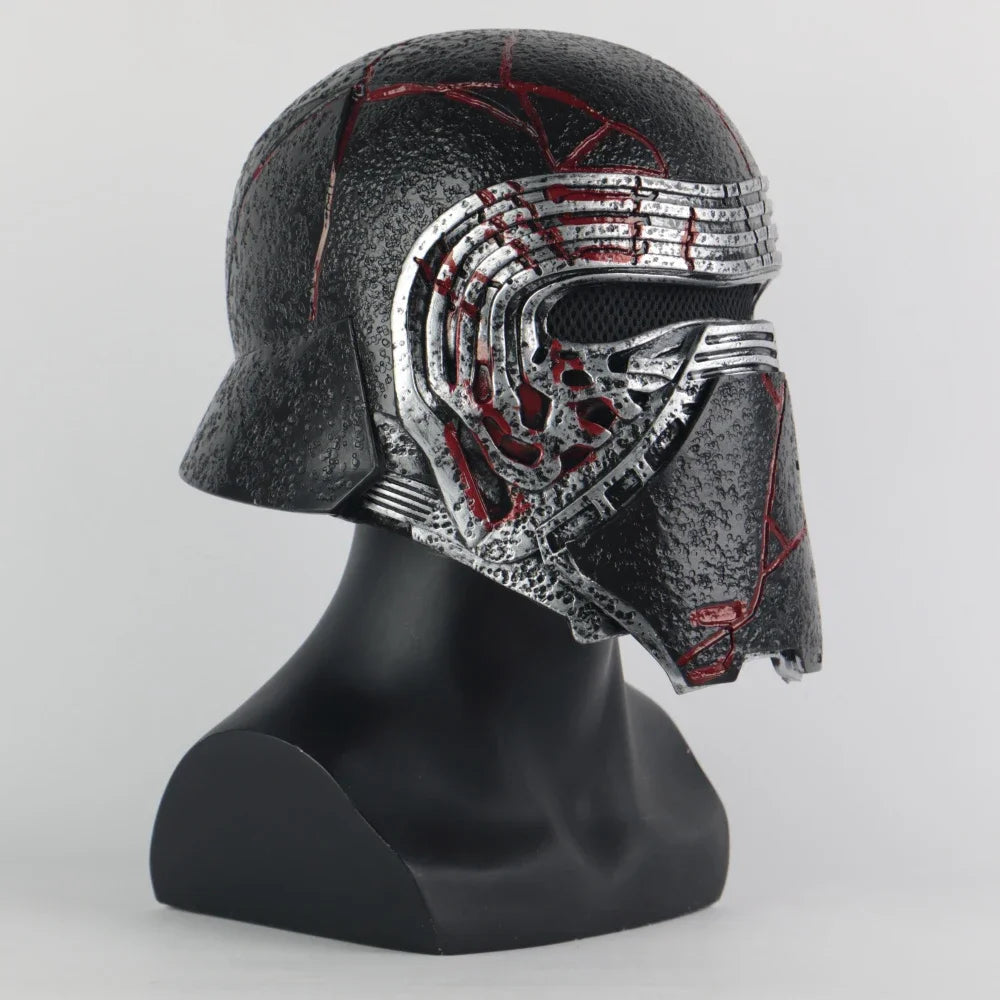 New Kylo Ren Helmet Cosplay The Rise of Skywalker Mask Props PVC Helmets Masks Halloween Party Prop