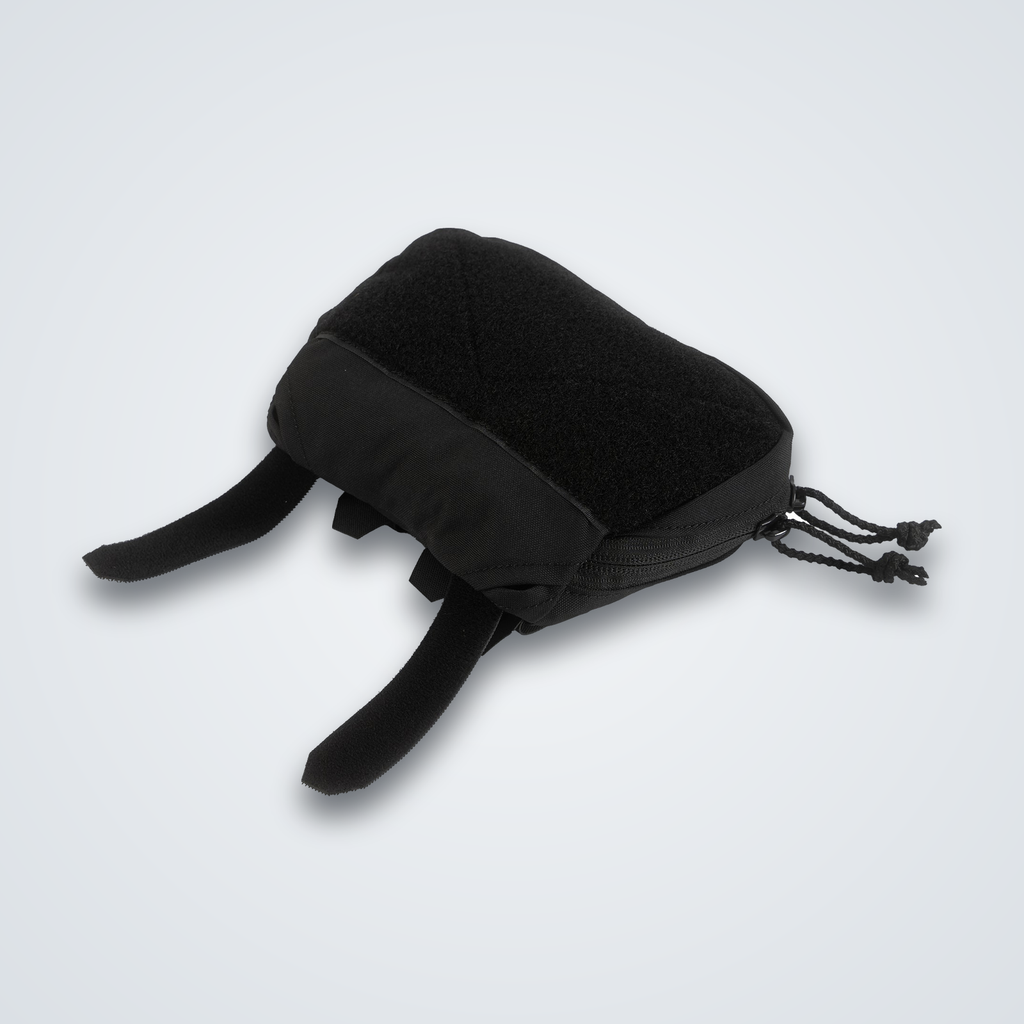 Militech admin pouch for plate carrier front plate bag, black