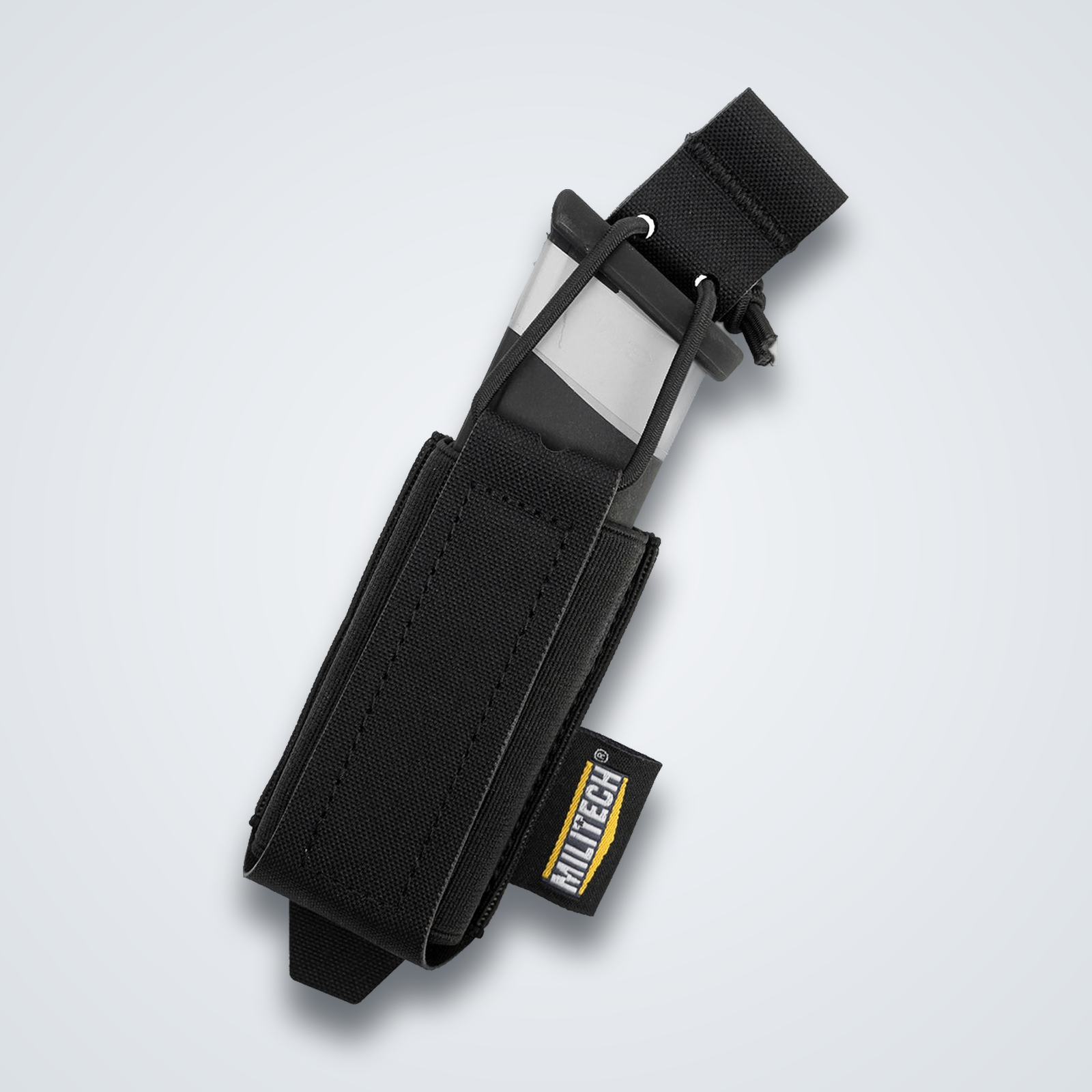 Double elastic MOLLE pistol magazine pouch