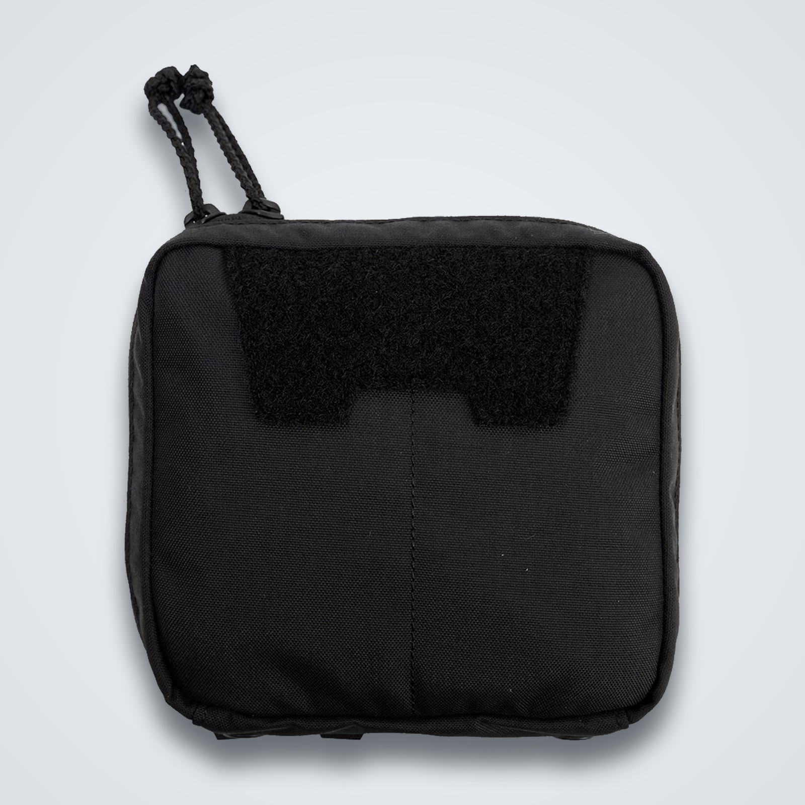 Multi-purpose MOLLE tactical storage pouch with zip closure