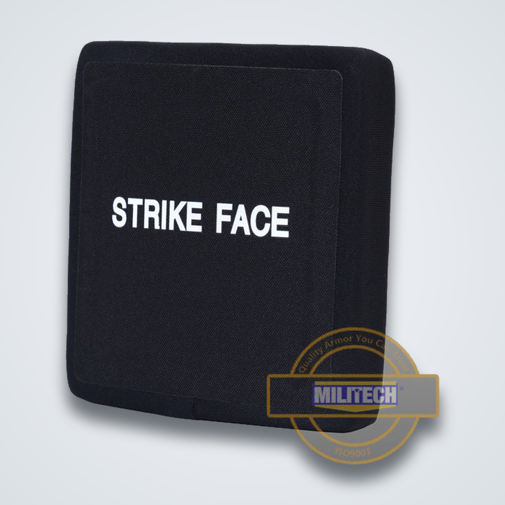 NIJ IV side ballistic plates pair, ceramic strike face