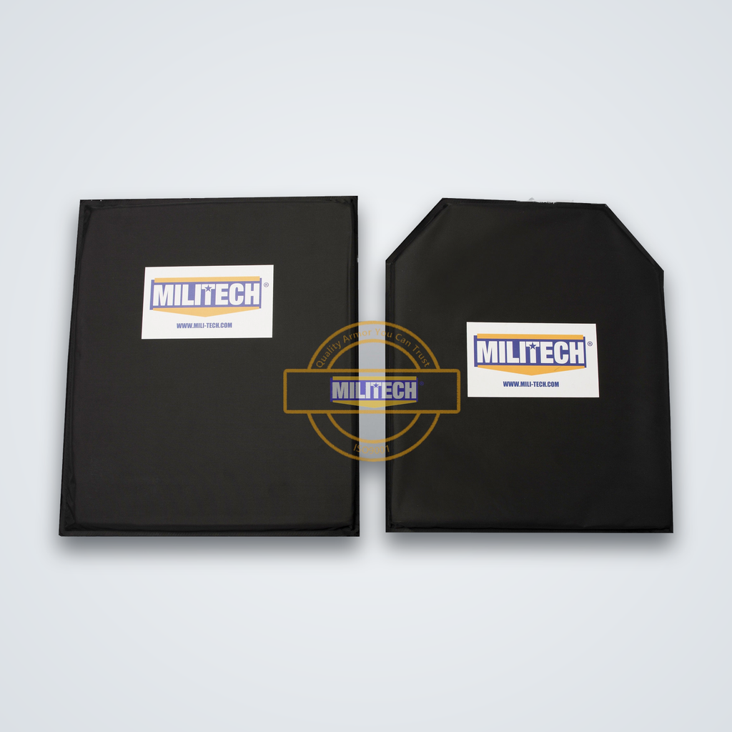NIJ IIIA soft body armour panels matched pair set