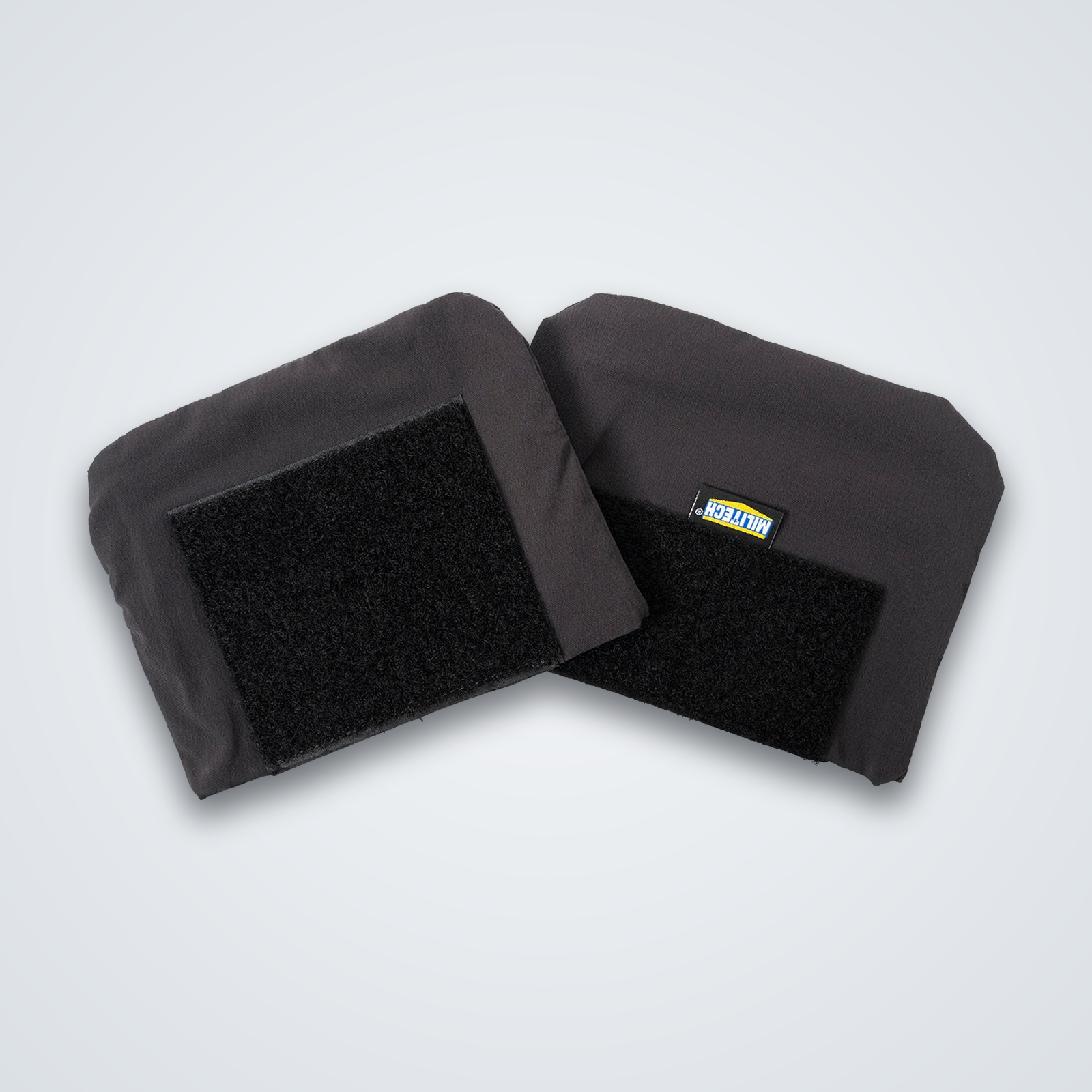 Black ARC stretch plate carrier side caps set, pair